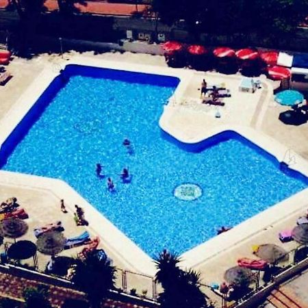 Comfortable Studio With Sea View In Benalmadena 30 M² Pool Buitenkant foto